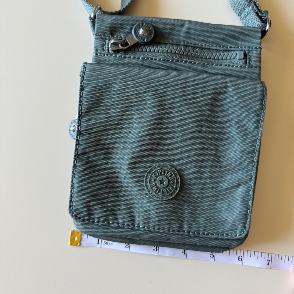 Kipling Eldorado Aloe Tonal Crossbody Bag - Picture 6 of 8